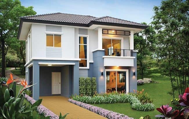 Những mẫu nhà 2 tầng mái thái kiểu mới đẹp ngẩn ngơ