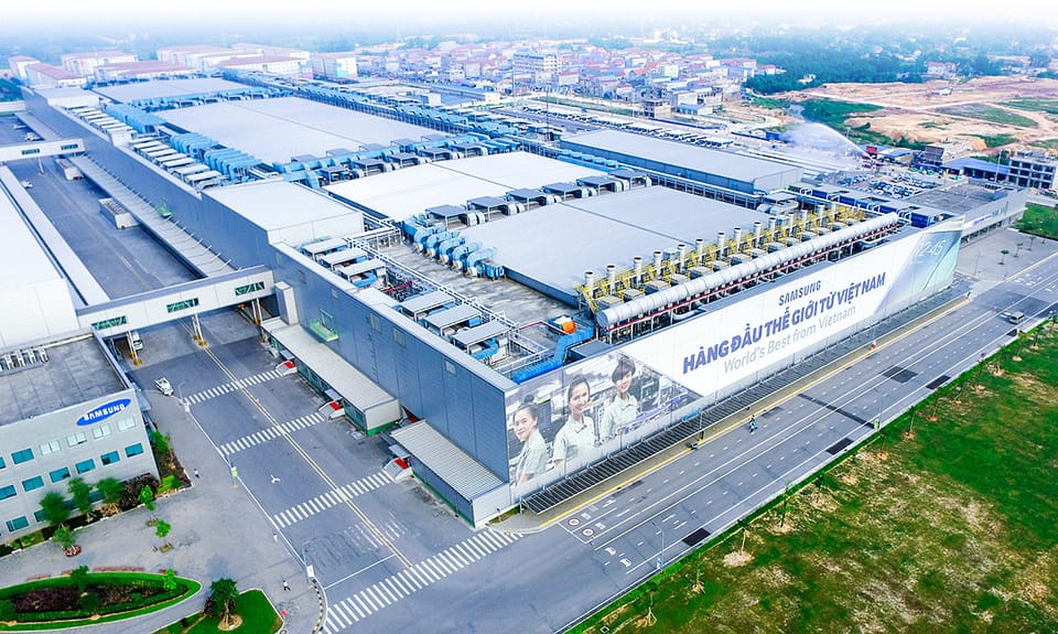 Samsung dự định mở rộng nhà máy tại Việt Nam